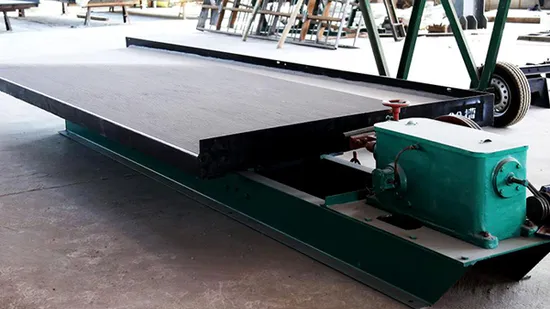 Gravity Mining Machine Gravity Separator Sand Gold Ore Vibration Table Shaking Table Gold Ore Separating Machine