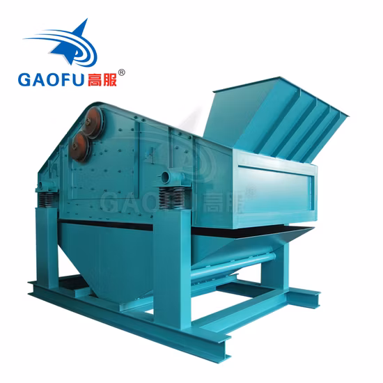 Salt Industry Dewatering Sieving Machinery Carbon Steel Dehydration Vibrating Screen