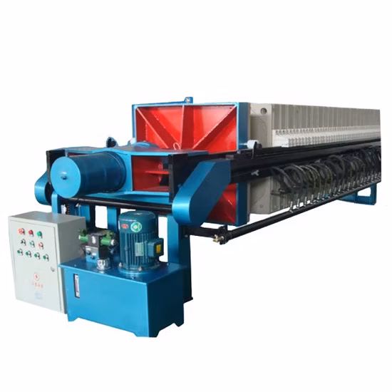 Chamber Automatic Hydraulic Filter Press Solid Liquid Separation Filter Press