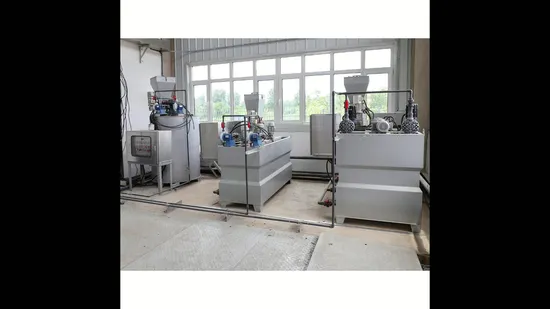 Automatic Polymer Dosing Machine Dosage Feeding Equipment Chemicals Adding Device for Wastewater Waste Water Treatment Sewage Treatment Plant
