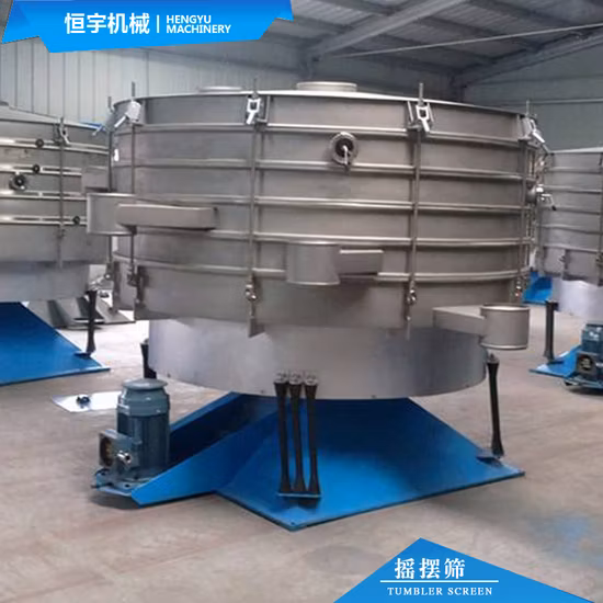 Huge Capacity Food Grain Powder Shaker Tumbler Vibrating Screener