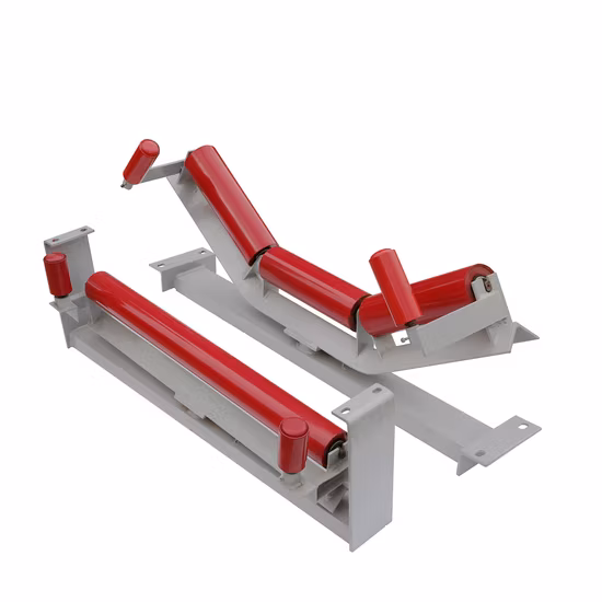 Carrying and Return Idler of Conveying System for Agricultural Machinery